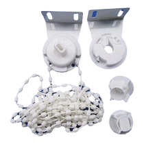 Roll up and down bracket accessories blackout cloth installation code office roller blinds home bead control landscape painting system
