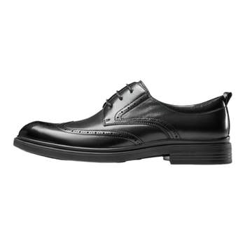 Aokang british genuine leather brogue business leather shoes