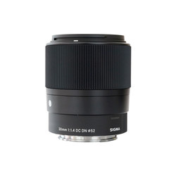 Installment interest-free Sigma 30mm F1.4 Sony Fuji Canon mount mirrorless fixed focus lens 56 16 1.4