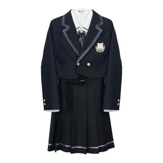 Japanese college style jk suit skirt three-piece set