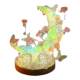 Water Moon Butterfly Night Light Handmade DIY Moon Lamp