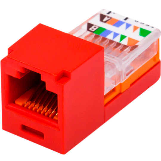 泛达Panduit网络模块超五类六类超六类免打模块非屏蔽RJ45网线模块配套面板CJ588免打线