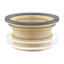 Includes installation of toilet flange seal integrated extended length anti-odor anti-leak check valve toilet accessories