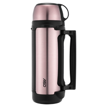 Aistar travel kettle large capacity thermos kettle thermos stainless steel outdoor sports car travel thermos cup 2L