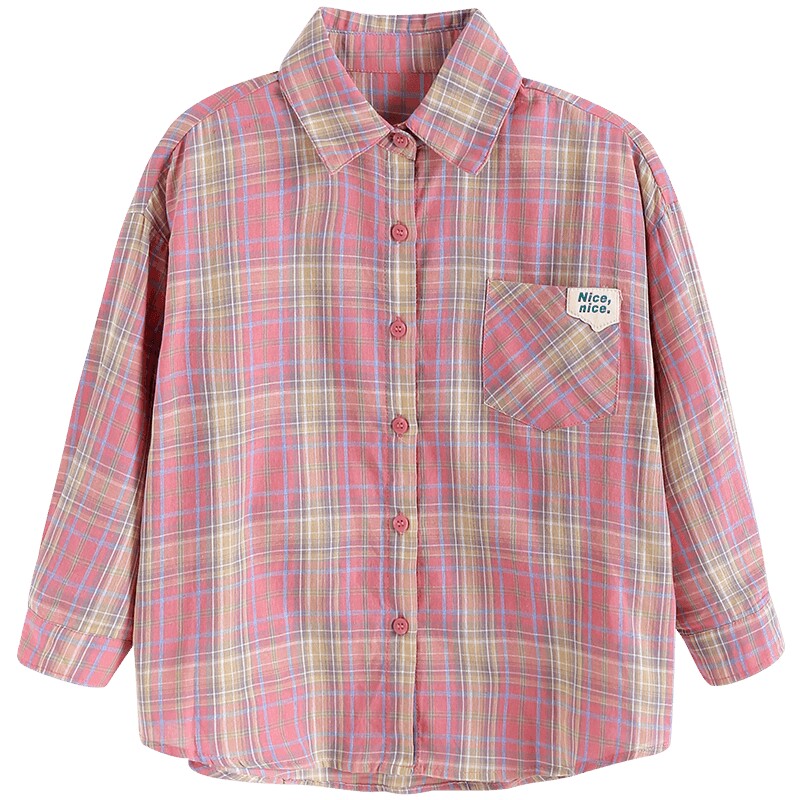 Girls' autumn sun protection style long-sleeved shirt