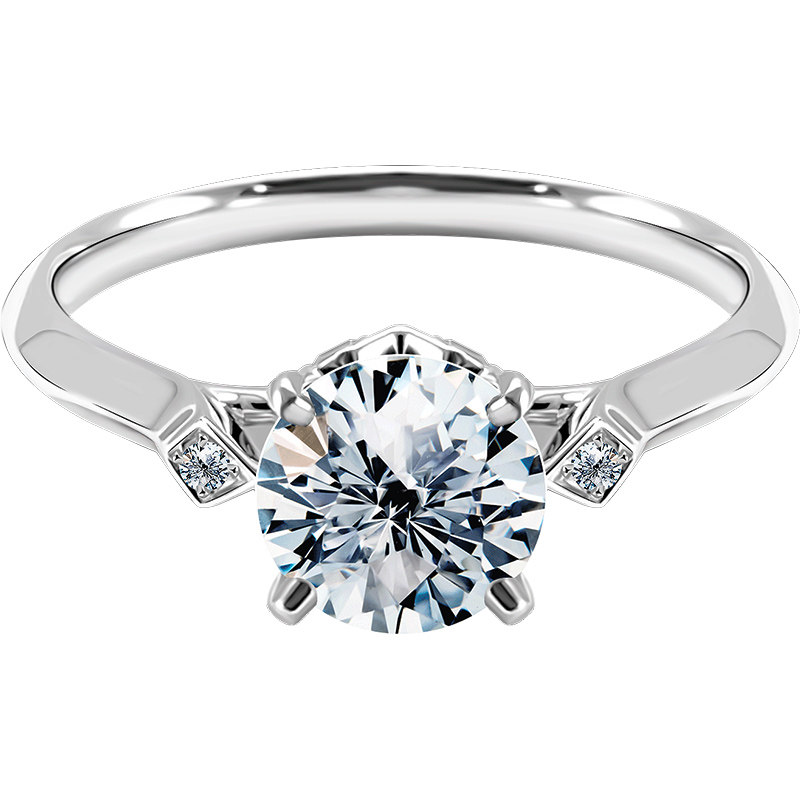 Vrai diamond ring 50 points platinum