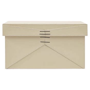Simple and fashionable model room decoration orange storage box