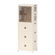 Japanese baby wardrobe childrens clothes storage box baby small wardrobe plastic household simple storage cabinet