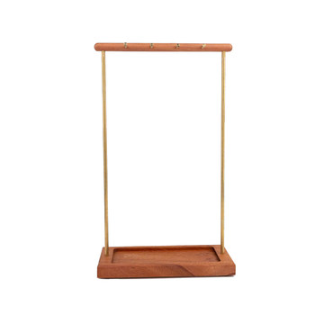 Qiming study pen hanging high solid wood brass