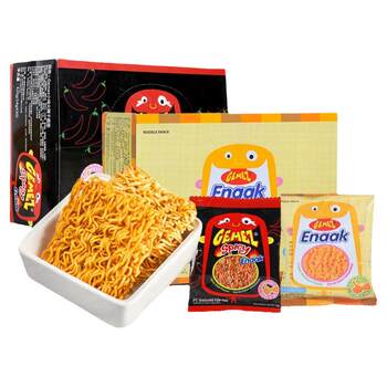 Indonesian imported gemez chicken noodles crispy noodle snacks