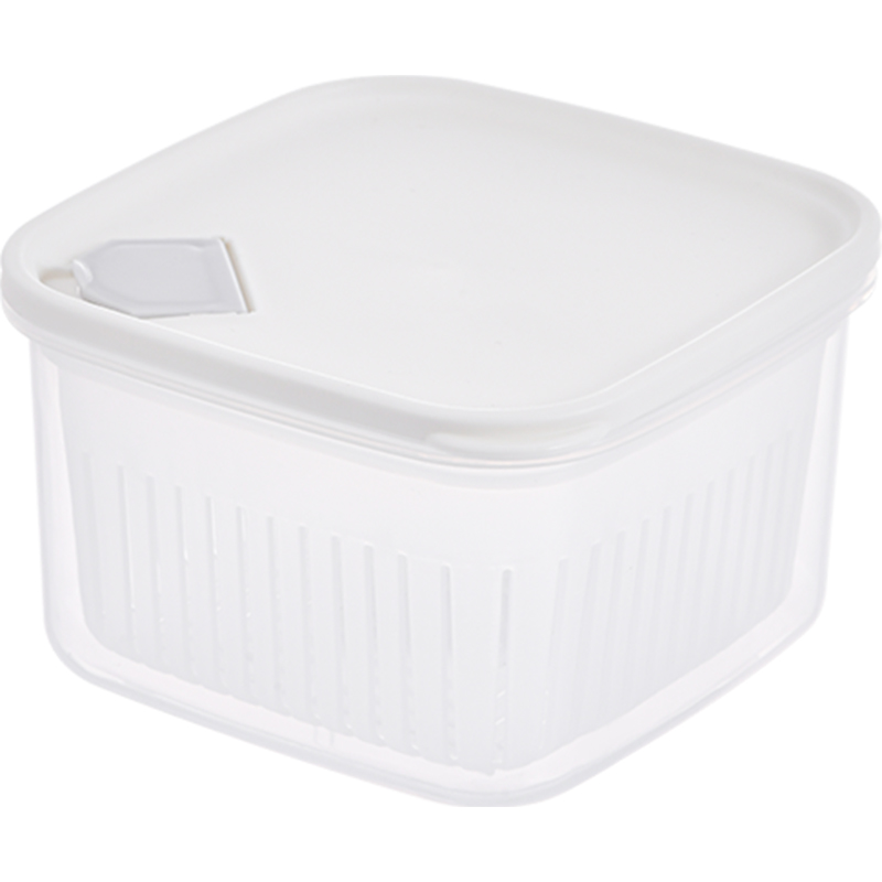 Japanese chopped green onion box sealed refrigerator onion ginger garlic pepper storage fruit crisper food grade draining preparation vegetable soaking