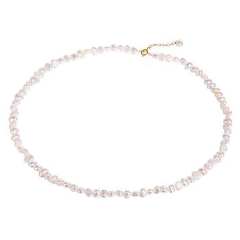 Heidi jewelry plain foam 4-5mm high light clavicle chain