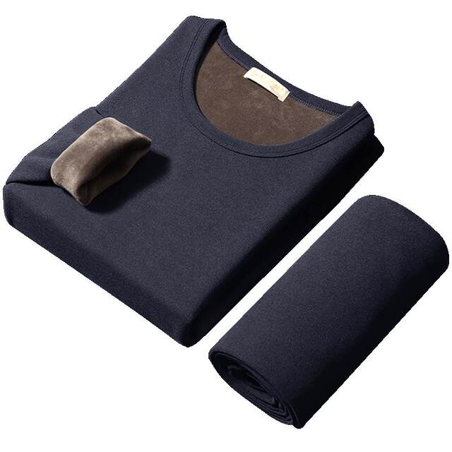Yu Zhaolin thickened velvet men's thermal underwear set