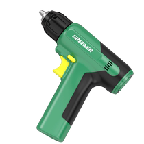 Green Forest 7 2V hand electric drill household drilling multi-function wall electric screwdriver pistol drill lithium battery tool set