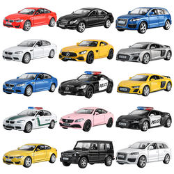 Mercedes-Benz BMW Audi ລົດ toy ລົດໂລຫະປະສົມຂອງເດັກນ້ອຍ simulation ລົດກິລາລົດແບບ Lamborghini ເດັກຜູ້ຊາຍ