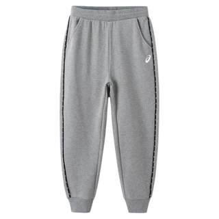 ASICS/亚瑟士长裤男童2025年春新款女童运动长裤磨毛柔软针织裤潮