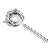Round handle stainless steel ice filter wine filter bartending tool filter ice partition bar barware