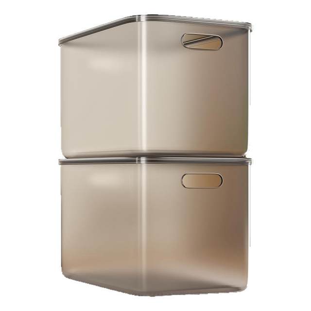 Transparent storage box household toys and snacks storage