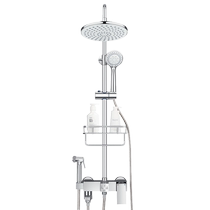 Supercharged nozzle shower set bathroom household bathroom shower shower faucet shower set 2005