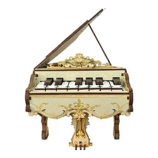 Jingkong classical movement diy playable wooden piano