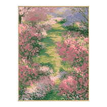 Monets garden high-end digital oil painting diy fill coloring hand-painted flower landscape acrylic decorative painting