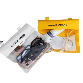 Large capacity waterproof mobile phone bag with touch screen