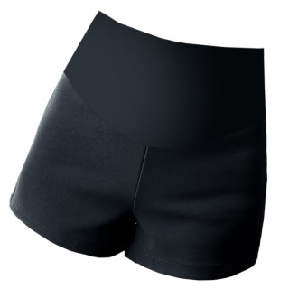 孕妇裤外穿春秋冬新款高腰修身托腹西装弹力短裤小个子黑色打底裤