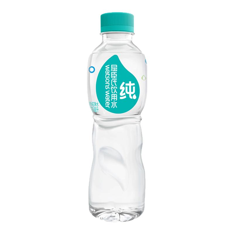 Watsons purified water 370ml*10 bottles of drinking water home full box