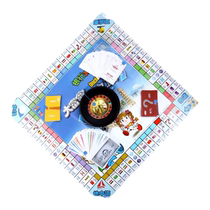 Monopoly upgraded version of the game chess for elementary school students China World Journey children and adults classic luxury super large board game