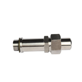 Stainless steel welded end straight through long pipe joint jb/t1883 extended high pressure jb/zq4774 hydraulic joint