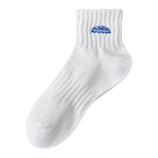 余文乐同款袜子男款冬季棉袜中筒青少年运动吸汗防臭防脚气四季款