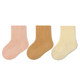 Cute simple baby socks spring and autumn pure cotton