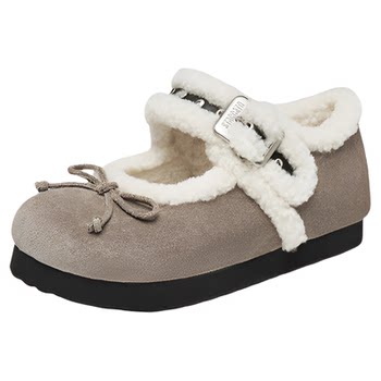 Sijiatu's new sweet and cool birkenstock shoes big toe shoes warm single shoes flat shoes women's shoes s9522da4