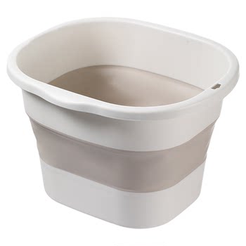Foldable foot bath bucket household portable calf basin