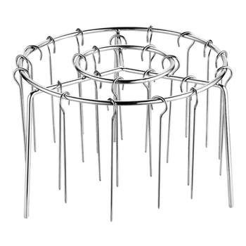 304 stainless steel special new air fryer hanging skewers round family barbecue grill