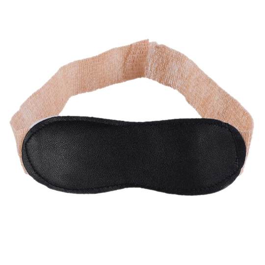 宝宝照蓝光眼罩新生的婴儿防蓝光眼罩照红蓝光灯婴儿光疗眼罩黑色