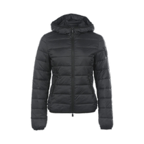(Self-operated) PINKO Womens Slim Quilted Hooded Autumn and Winter Lightweight Cotton Jacket 1G1811Y87D
