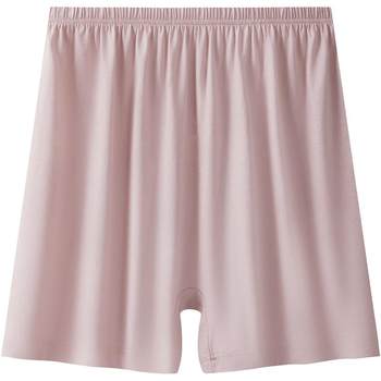 Three gun pure cotton antibacterial safety pants loose large size pajama pants