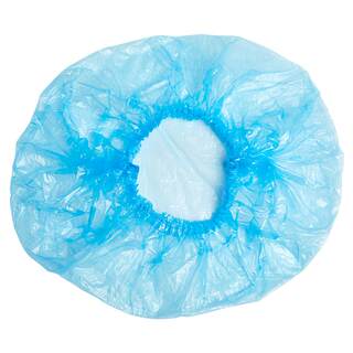 Waterproof and dustproof thickened shower cap