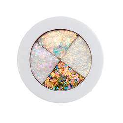 Eyeshadow split tray stage makeup performance eye patch snowflake eye makeup sequin butterfly water drop gel sparkling glitter star