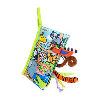 Jollybaby tail cloth book infant toy