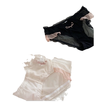 Unisex briefs simple lace thin embroidered lace transparent pure desire shorts low waist hip-covering briefs