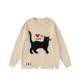 Bosie wasteland style cartoon crew neck sweater