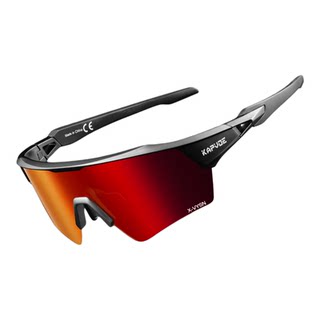 KAPVOE卡普沃偏光登山眼镜专业徒步运动防风防强光护目墨镜