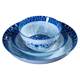 Underglaze colored Chinese-style blue and white porcelain household tableware