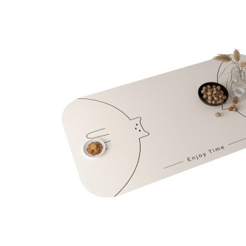 Dining table mat cream-proof and anti-scalding and dirty tea table desk heat insulation mat pvc waterproof and oil-proof non-washable table cloth Dining table mat cream-proof and anti-scalding and dirty tea table desk heat insulation mat pvc waterproof and oil-proof non-washable table cloth