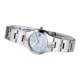 CASI0 Casio Ice Blue Watch Women's Fashion Compact Steel Strap Simple Quartz Women's Watch LTP-1241D-2A
