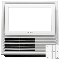 Opp bathroom heater lamp exhaust fan lighting integrated 300x300 bathroom heating integrated ceiling air heater 5018A