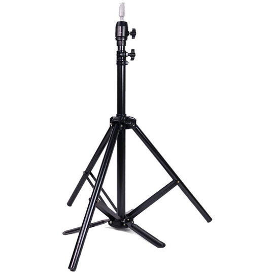 头模落地支架模特头三脚架美发公仔头假人头升降支架大三角升降架