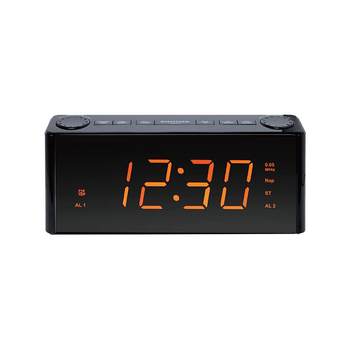 7-inch led clock fm radio